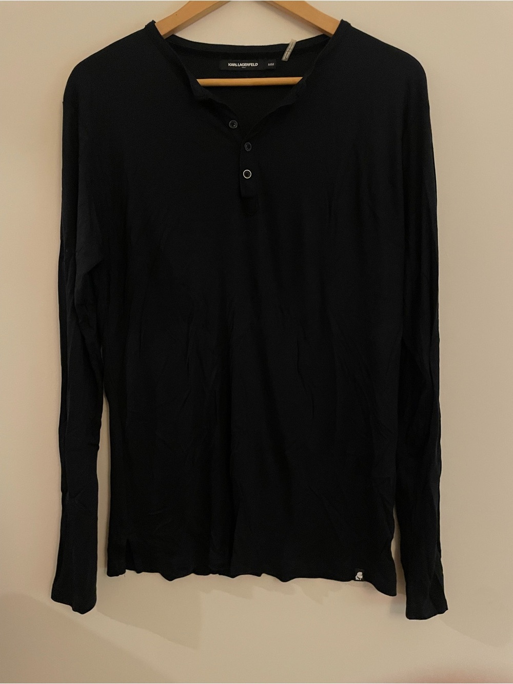 Karl Lagerfeld Men’s Modal Henley